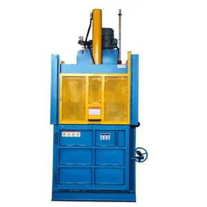 Medium-sized vertical hydraulic balers for baling paper cardboard plastic and film