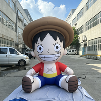 Mascotte gonflable géante personnalisée pour la publicité extérieure, idéale pour les événements, les fêtes et l'affichage quotidien