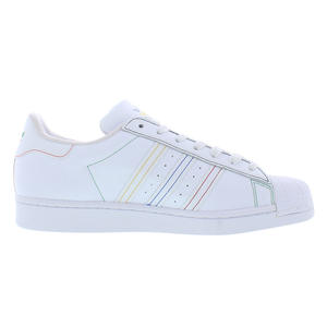 Chaussures Adidas Originals Superstar pour hommes Couleur : Blanc/Multi 100% authentiques - Product Image 3