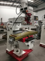 FineTech X6325 Vertikale Fräsmaschine mit Gehärteten Geführten Schienen, ISO40 Spindel, Mittelschwere Ausführung, 220V/380V, Fräsen und Bohren