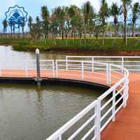 Ponton flottant en alliage d'aluminium pour bateau et passerelle Marina Jetty Marine Supplies