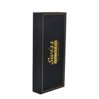 Boîte cadeau magnétique en carton durable personnalisable avec impression dorée pour mariage et bijoux, prix négociable