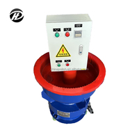 Petite Machine de Polissage et de Tribofinition Vibrante Motorisée pour la Finition Métallique, Capacité 60L, Construction en Acier Inoxydable