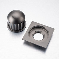 Drain de sol anti-blocage pour balcon extérieur, drain de douche en laiton anti-odeur et anti-insectes