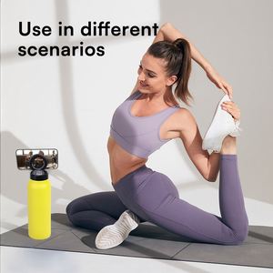 Termo Inteligente de Acero Inoxidable 304, Engrosado, para Deportes al Aire Libre, 360 °   Botella de Agua con Brazalete Magnético de 24 oz, Vaso Deportivo - Product Image 2
