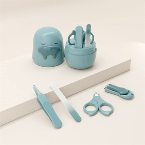 Nouveaux produits pour bébé 2024 ensemble de manucure pour ongles nouveau-né enfants mignon polisseur à ongles bébé Kit de soin des ongles Cutter - Product Image 2