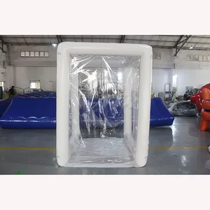 New Style Inflatable Sanitize Isolation Tent Inflatable Cube Clear Tent For Sale