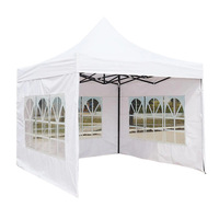 Nouvelle Tente de Plage Pliante Extérieure 3x3 3x4.5 avec Cadre en Acier Imperméable et Parois Latérales de Haute Qualité pour Camping, Sports et Intérieur
