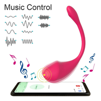 Hochwertiger Wiederaufladbarer Tragbarer Kabelloser App-gesteuerter U-förmiger Vibrator Vibrierendes Ei Weiblicher Klitoris-Stimulator Sexspielzeug