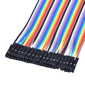 Conectores de <span class=keywords><strong>Cable</strong></span> DuPont - <span class=keywords><strong>Cable</strong></span> Plano Codificado por Colores Hembra-Hembra/<span class=keywords><strong>Macho</strong></span>-<span class=keywords><strong>Macho</strong></span>/<span class=keywords><strong>Macho</strong></span>-Hembra de 40 Pines, Longitudes de 10/20/30/40 cm para - Product Image 5