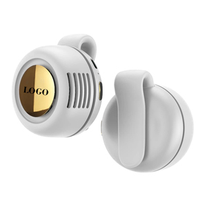Ventilateur portable mains libres à clipser sur la ceinture 360 °   Ventilateurs miniatures rotatifs légers, 3 vitesses réglables, silencieux, ventilateur à clipser - Product Image 1
