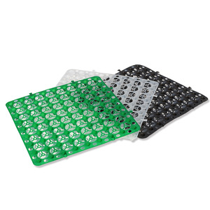 Plastic Drainage Board Interlocking Waterproof For Rooftop Gardens Landscaping Planting Underground Garage Roof Slabs - Product Image 1