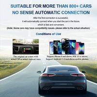 EV-319WA EVERVOX Portable 5GHz WiFi Universel Smart Filaire Sans Fil CarPlay Adaptateur OEM ODM Android Auto Dongle