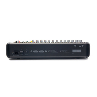 Thinuna MX-F12 Mixeur audio professionnel pour karaoké DJ, mixeur audio numérique 12 canaux, mixeur de scène musicale avec processeur d'effets numériques