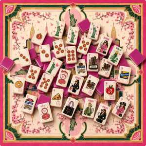 Nouvel Arrivage – En Stock – Jeu <span class=keywords><strong>de</strong></span> <span class=keywords><strong>Mahjong</strong></span> Premium en Acrylique Rose Américain – Thème Statue <span class=keywords><strong>de</strong></span> la Liberté – Jeu <span class=keywords><strong>de</strong></span> Société Haut <span class=keywords><strong>de</strong></span> Gamme pour la Famille - Product Image 3