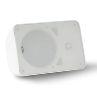 DEKEN FIT WS6L ( (AES) Haut-parleur mural actif, haut-parleur réseau PoE++ extérieur de 6,5 pouces avec amplificateur de 60 W, résistant aux intempéries IP55