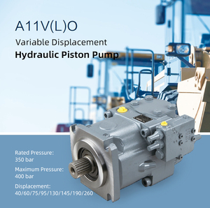 Pompe à pistons axiaux à déplacement variable A11vo A11vo60 A11vo190 Pompe hydraulique pour engins lourds - Product Image 1