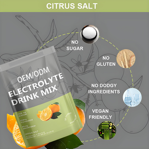 Paquetes de Electrolitos Veganos Portátiles OEM, Hidratación Rápida, Apoyo al Equilibrio de Electrolitos para Adultos, Suplemento Deportivo - Product Image 6