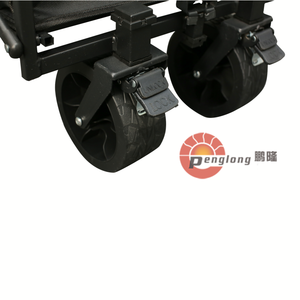 Kích thước lớn Trọng lượng nhẹ xách tay ráp toa xe có thể gập lại xe đẩy xe đẩy bánh xe lớn để lưu trữ mua sắm cắm trại OEM - Product Image 3