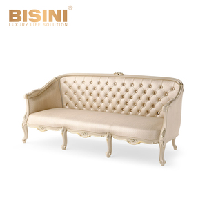 BISINI Canapé en cuir véritable pour salon - Ensemble de canapés, fauteuil individuel, canapé simple - Product Image 2