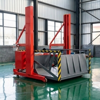 Rampe de chargement mobile hydraulique pour entrepôt et conteneur avec plateau en acier antidérapant