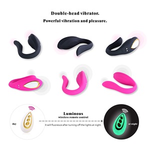 Kovida Control Remoto en Forma de U Usable Vibrador Consolador Sexual Vibrador Resonancia Huevo Saltar Usando Masturbación - Product Image 2