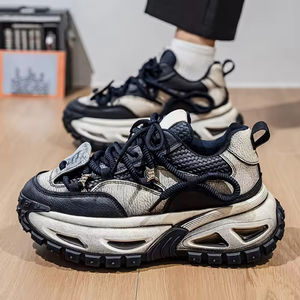 Chaussures de course décontractées tendance pour hommes - légères, amortissantes, respirantes, fermeture à lacets, toutes saisons - Product Image 2