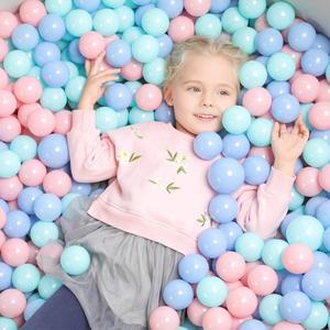 Playmaty - Balles anti-stress en plastique sans phtalates ni BPA, résistantes à l'écrasement, pour enfants, maison de jeu, piscine à balles - Product Image 3