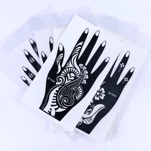 supplier ink full hand reusable arabic bridal amazon henna sticker tattoo stencil