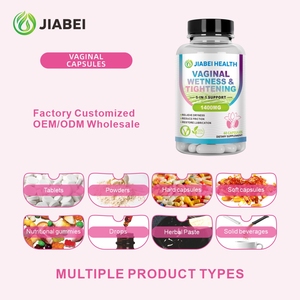 Jiabei grosir pabrik OEM/ODM suplemen Herbal wanita kapsul probiotik vagina keseimbangan Ph - Product Image 5