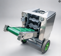 Machine automatique à prix d'usine pour l'épluchage et le dépeluchage des noix de coco, machine à fibres de noix de coco sèches