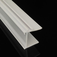 Huasso YZ-75 Clip de fixation transparent en plastique pour panneau d'affichage, support d'étiquette de prix, fournitures de supermarché