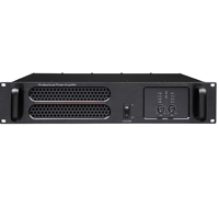 Amplificateur audio métallique KM-850 OEM/ODM Amplificateur de puissance professionnel Intérieur/Extérieur Haute puissance 2400W 2 canaux