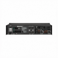 Profesyonel Ses Dijital Metal Güç Amplifikatörü 2*2000W Stereo 20Hz-20KHz 0.3dB Sönümleme 900 <0.02% THD 105dB SNR