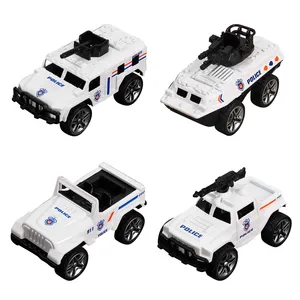 Mini Vehicle Alloy Small Toys 1:64 Diecast Alloy Police Car Model Metal Car Model Cars Diecast Toys for Kids