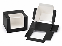 Boîte à cupcakes en carton recyclable personnalisée avec logo de Noël, emballage en papier pliable à fleurs en relief avec couvercles pour cadeaux de fête