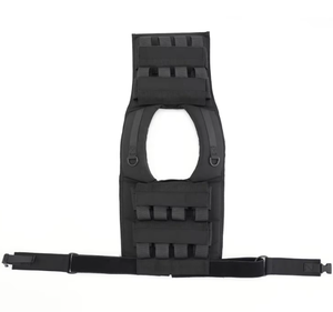 Gilet lesté en Cordura noir, vente en gros, haute qualité, personnalisable, réglable, imperméable, pour hommes, entraînement, 10 kg, 12 kg - Product Image 3