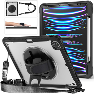 OEM ODM ทนทานป้องกันUniversal CustomหนังPuแท็บเล็ตครอบคลุมสําหรับ<span class=keywords><strong>Samsung</strong></span> Tab <span class=keywords><strong>iPad</strong></span> <span class=keywords><strong>Pro</strong></span> 12.9 2018/2020/2021/2022 - Product Image 1