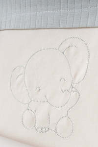 <span class=keywords><strong>Set</strong></span> di 10 Pezzi per Neonati con Motivo Elefantino, Abbigliamento Ospedaliero 100% Cotone, Estivo Casual Unisex - Product Image 3