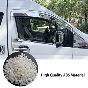 ชุดแต่งภายนอกรถยนต์ ฝาครอบมือจับประตูโครเมียมสีดำ ชุดเต็ม สำหรับ Toyota Hiace ปี 2015 ขึ้นไป - Product Image 2