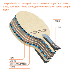 Lame de <span class=keywords><strong>tennis</strong></span> de table Loki W81 Wei Shihao SARC Offensive 5 bois + 2 Super Aryl Carbon pour attaque en boucle - Product Image 6