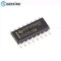Geesing Original Original TI IC 8:1 Multiplexeur-Démultiplexeur Analogique 1 Canal SOIC-16 CD4051BM96 en Stock CD4051BM96