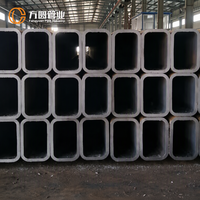 Tube creux structurel en acier au carbone non allié ERW laminé à chaud noir EN 10210 S355J0H SHS RHS pour la construction industrielle