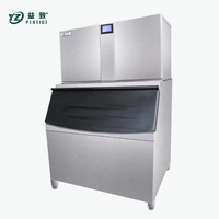 Garantie des années commerciales Machine à glace 855Kg/24H Ice Cub3 e Maker. Les ventes directes d'usine peuvent être utilisées pour les restaurants, les hôtels