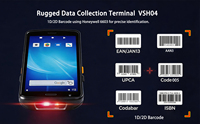 Hyatta Modelo 5 PDA Portátil 4GB+64GB Android 11 Octa-core 2.2GHz 5.5 Pulgadas NFC Escáner QR/Código de Barras IP67 Base de Carga en Stock