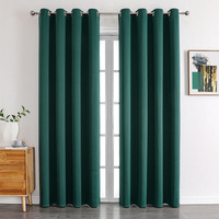 Rideaux prêts à poser pour fenêtre, porte, maison, chambre, salon, rideaux occultants unis