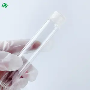 Parafuso alumínio cap tamanho personalizado vidro tubo de ensaio para única baunilha feijão embalagem