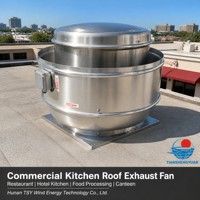 Ventilateur de toit industriel en aluminium, ventilateur axial pour entrepôt, usine, système d'évacuation de fumée, 220V/380V, garantie 1 an