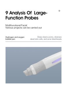 Appareil de beauté facial multifonctionnel 9-en-1 sans aiguille pour mésothérapie, nettoyage en profondeur, hydratation, lifting et raffermissement, pour la gestion cutanée en salon - Product Image 3