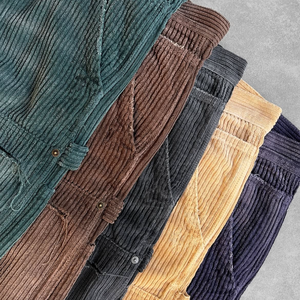 <span class=keywords><strong>Pantaloni</strong></span> larghi in cotone 100% da <span class=keywords><strong>uomo</strong></span> <span class=keywords><strong>di</strong></span> alta qualità per <span class=keywords><strong>uomo</strong></span> <span class=keywords><strong>pantaloni</strong></span> larghi lavati in <span class=keywords><strong>velluto</strong></span> <span class=keywords><strong>a</strong></span> <span class=keywords><strong>coste</strong></span> larghi e in difficoltà - Product Image 6